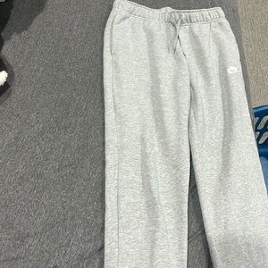 Light gray Nike sweats, size small